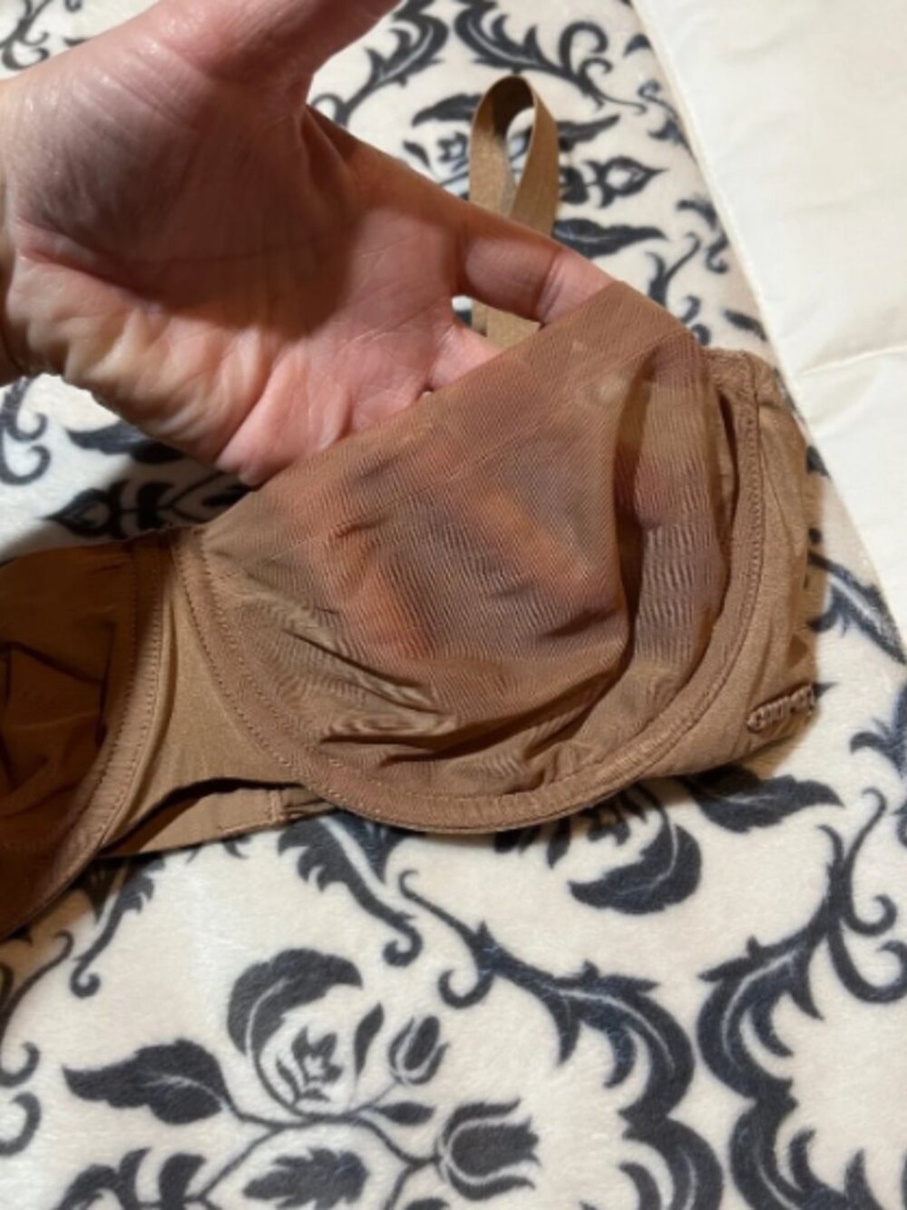 SKIMS UNLINED BALCONETTE BRA 34 C - Picture 3 of 4